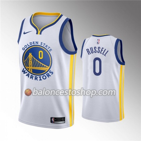 Camiseta Hombre NBA Golden State Warriors Russell 0 2019-20 Nike Association Edition Swingman